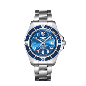 Superocean II 42 - Stainless steel - Blue A17365D11C1A1